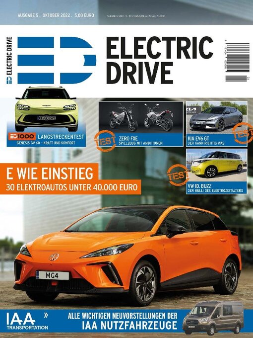 Title details for Electric Drive by Plugged Media Gmbh - Available